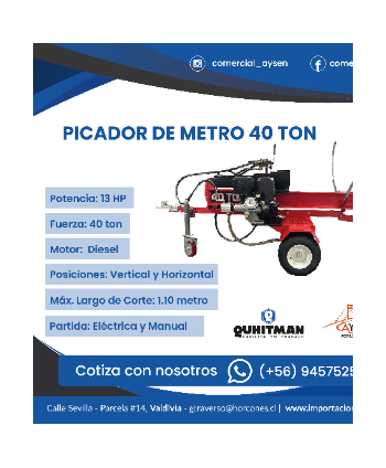 Picador de Metro 40 Ton...